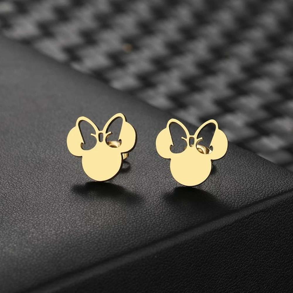 Earrings "Minnie Mouse" 🎀🎀